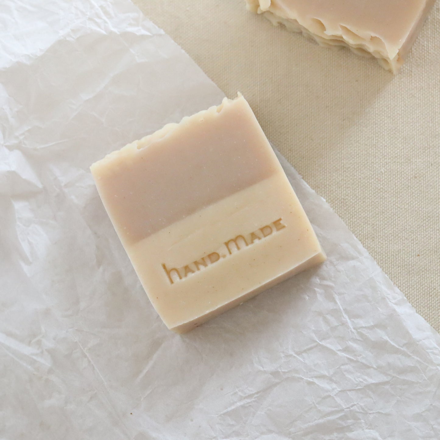 Sandalwood turmeric cold process soap bars