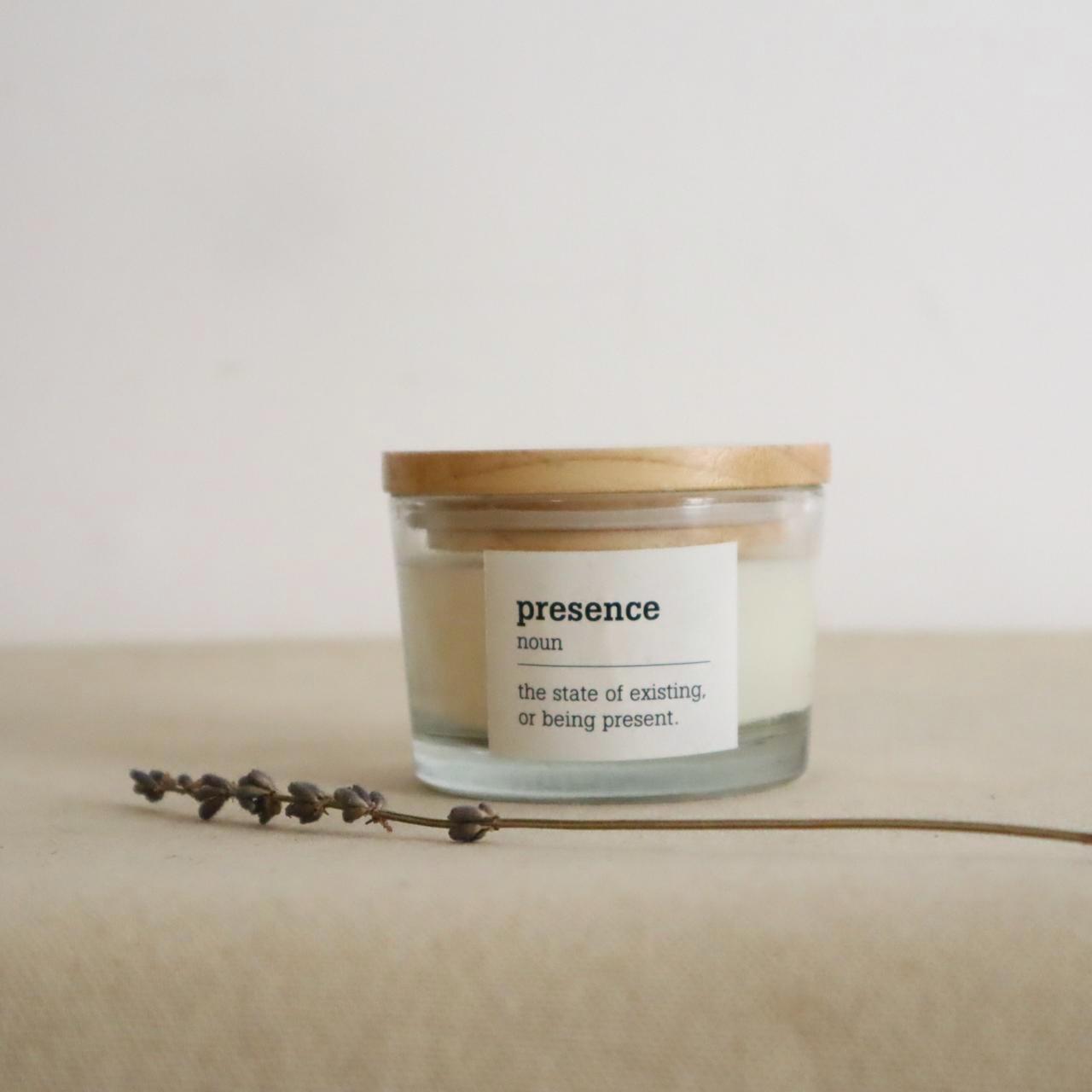 Soy wax candle