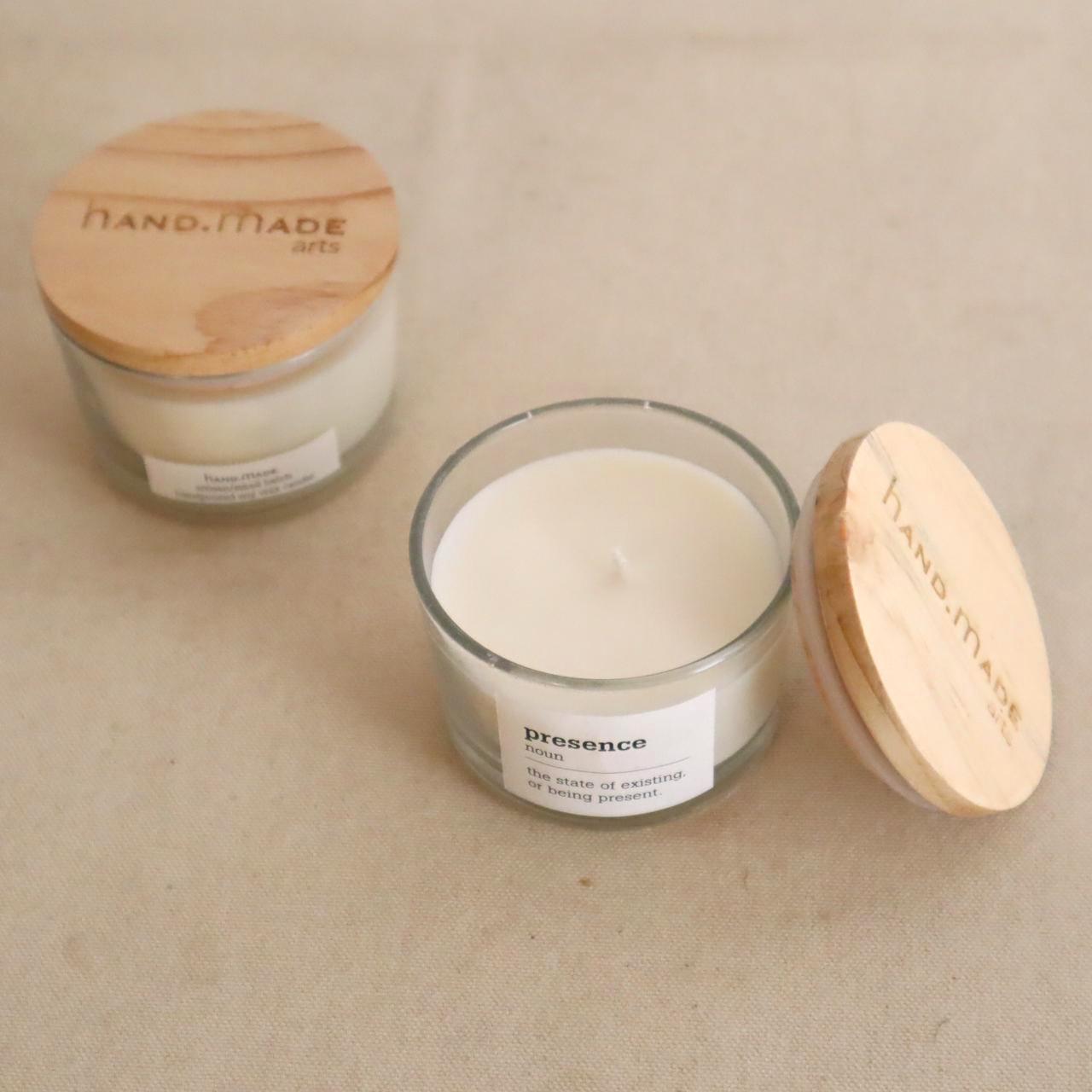 scented soy candle