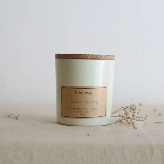 scented soy wax candle