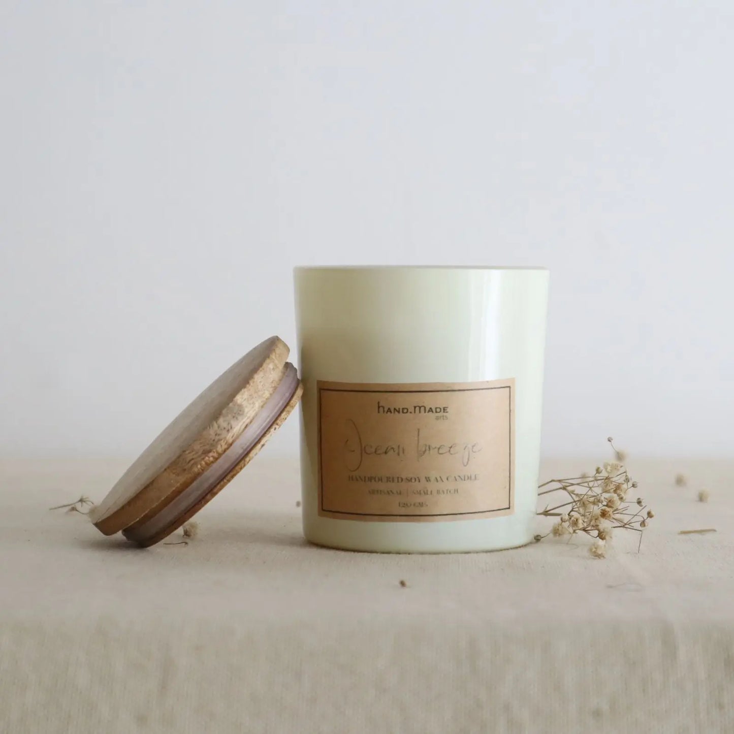 scented soy wax candle