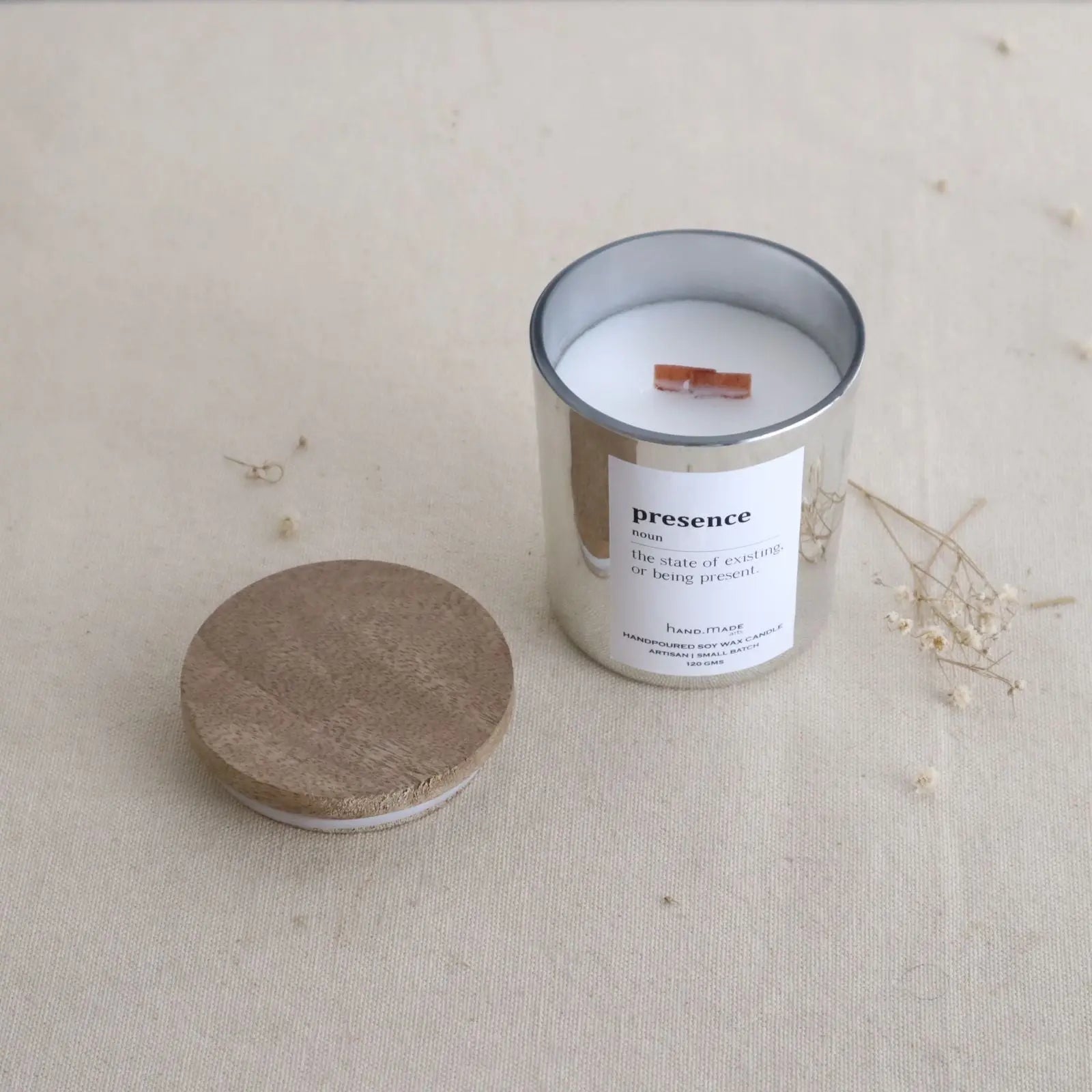 scented soy wax candle