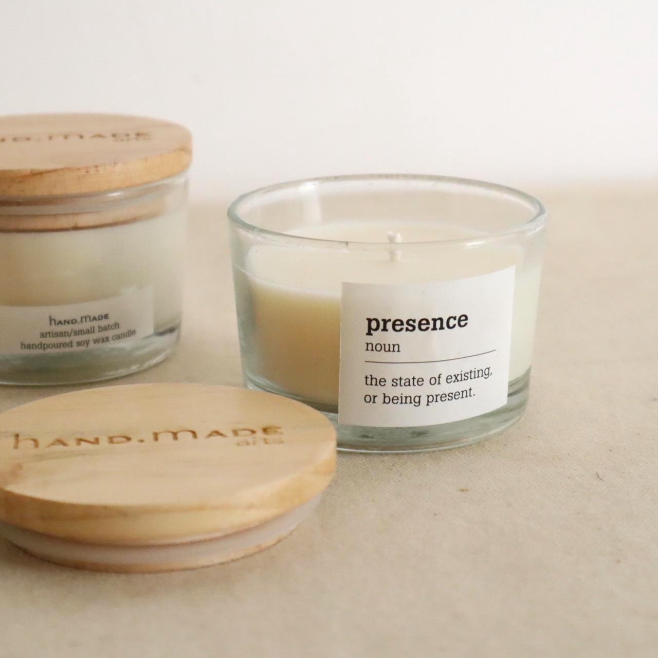 SCENTED SOY WAX CANDLE