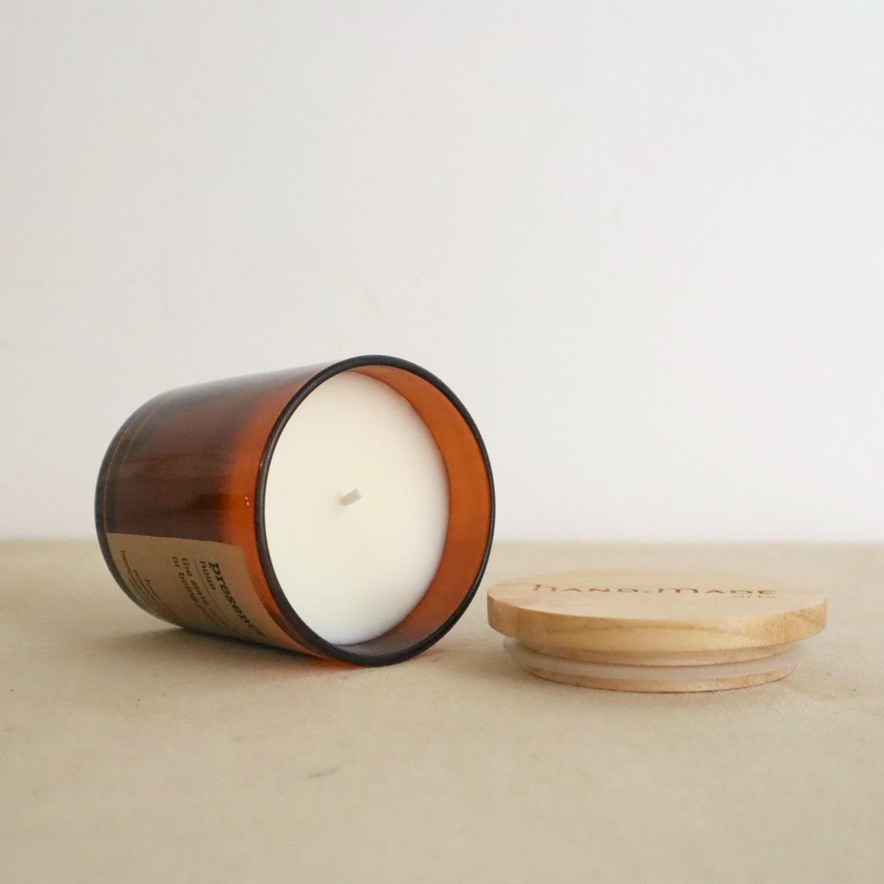 scented soy wax candle