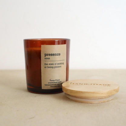 handmade arts candle