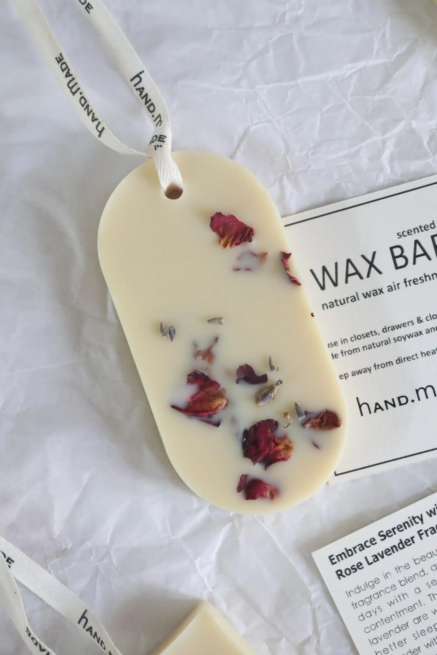 Rose lavender wax tablet