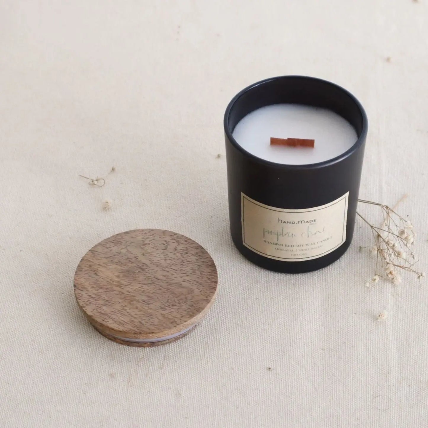 scented soy wax candle