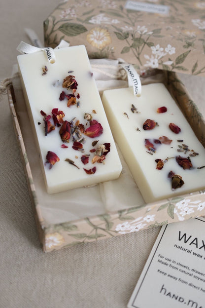 Rose Lavender scented wax tablet